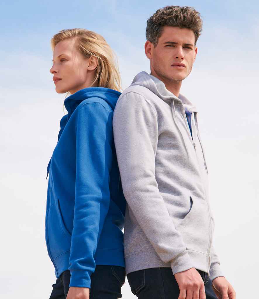 01714 SOL'S Stone Zip Hooded Sweatshirt