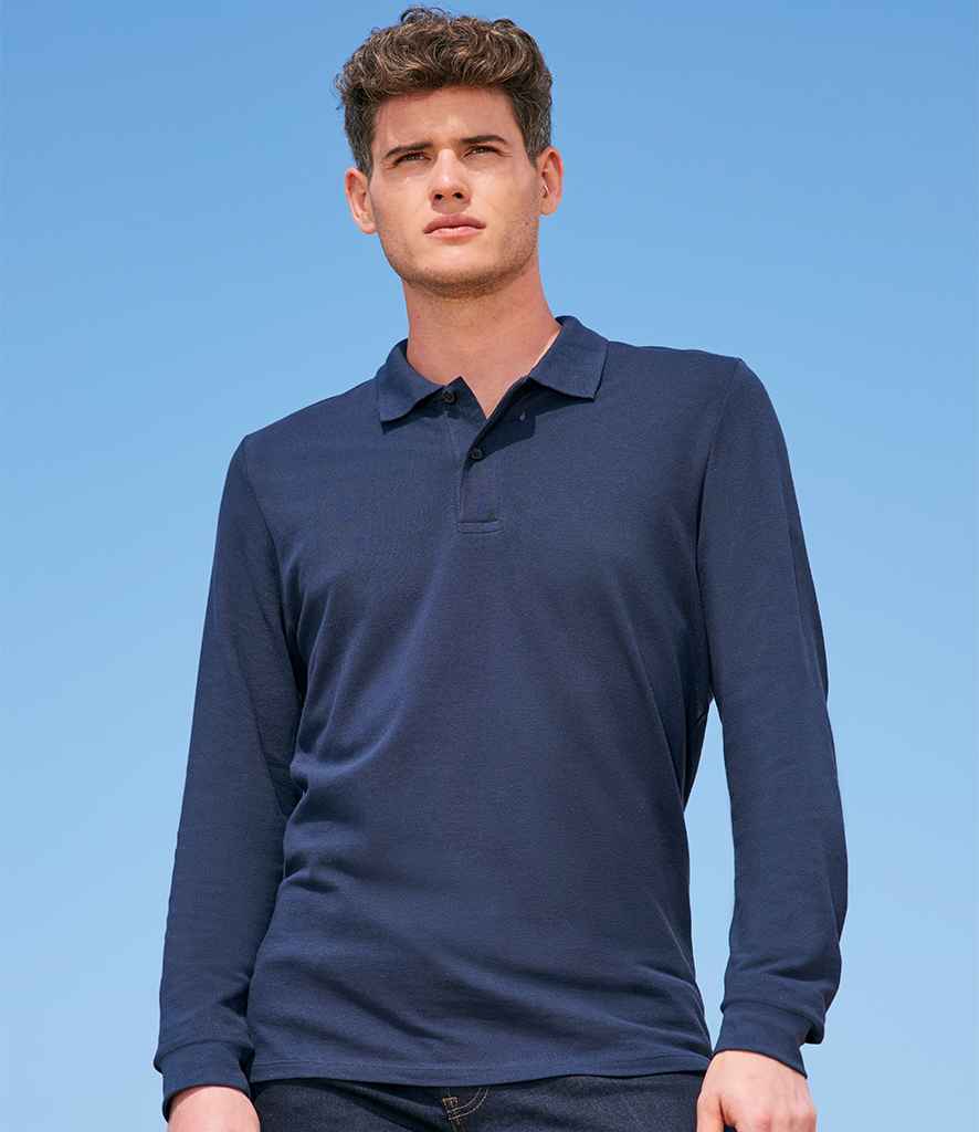 02087 SOL'S Perfect Long Sleeve Piqué Polo Shirt