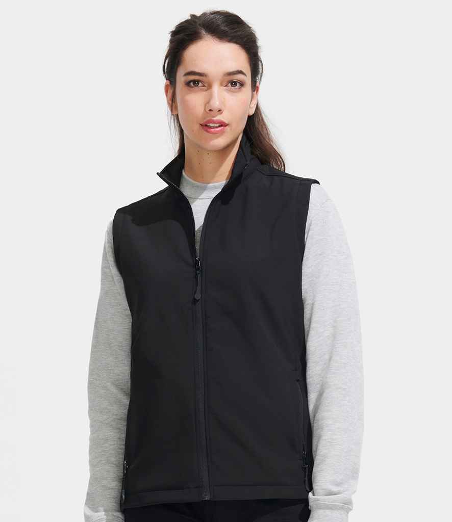 02888 SOL'S Ladies Race Soft Shell Bodywarmer