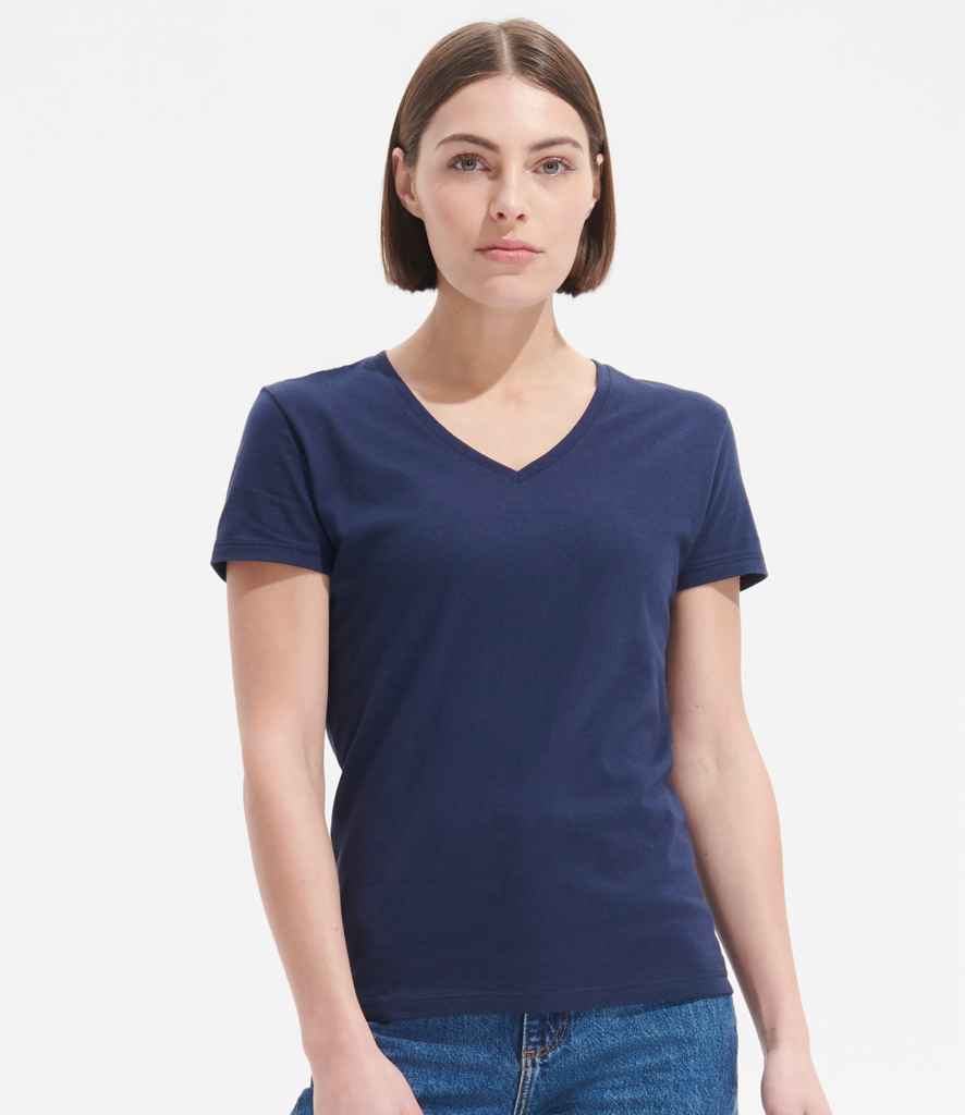 02941 SOL'S Ladies Imperial V Neck T-Shirt
