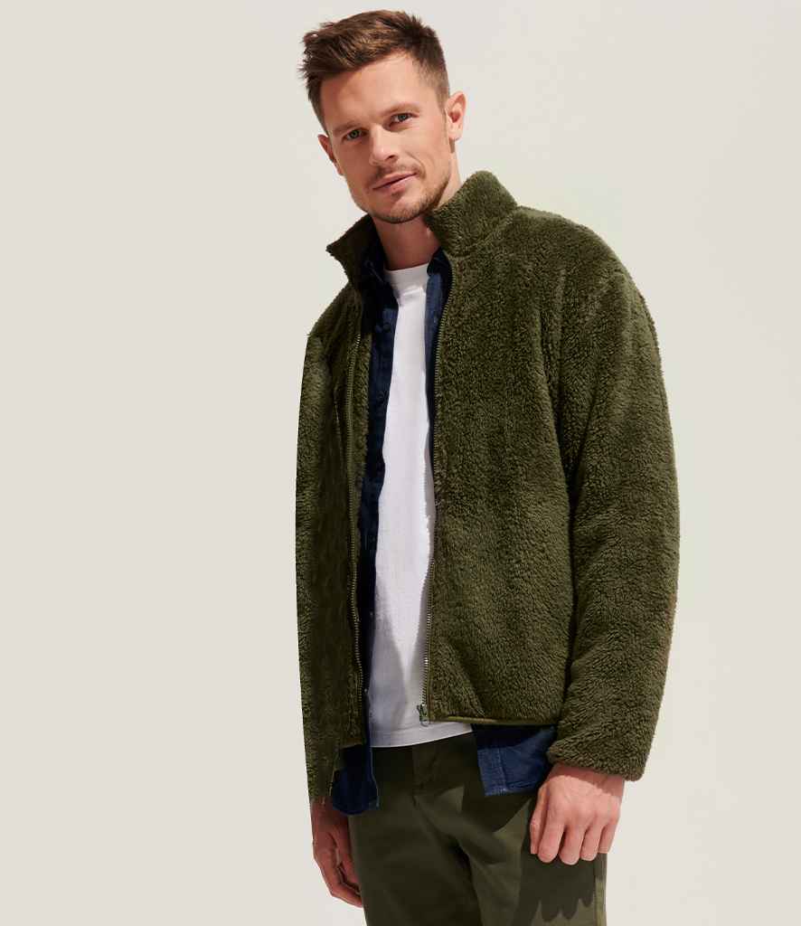 04022 SOL'S Unisex Finch Fluffy Jacket