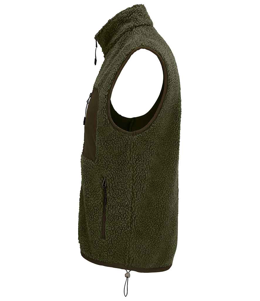 04041 SOL'S Unisex Fury Sherpa Bodywarmer