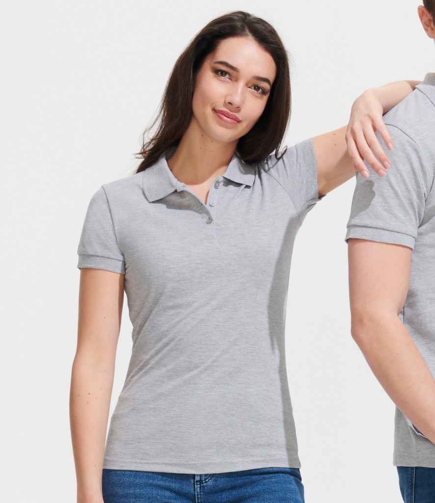 10573 SOL'S Ladies Prime Poly/Cotton Piqué Polo Shirt