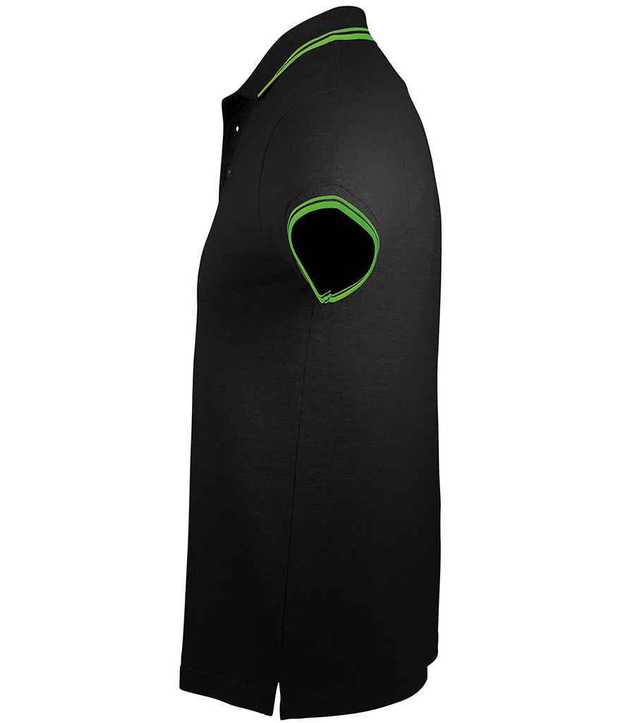 10577 SOL'S Pasadena Tipped Cotton Piqué Polo Shirt