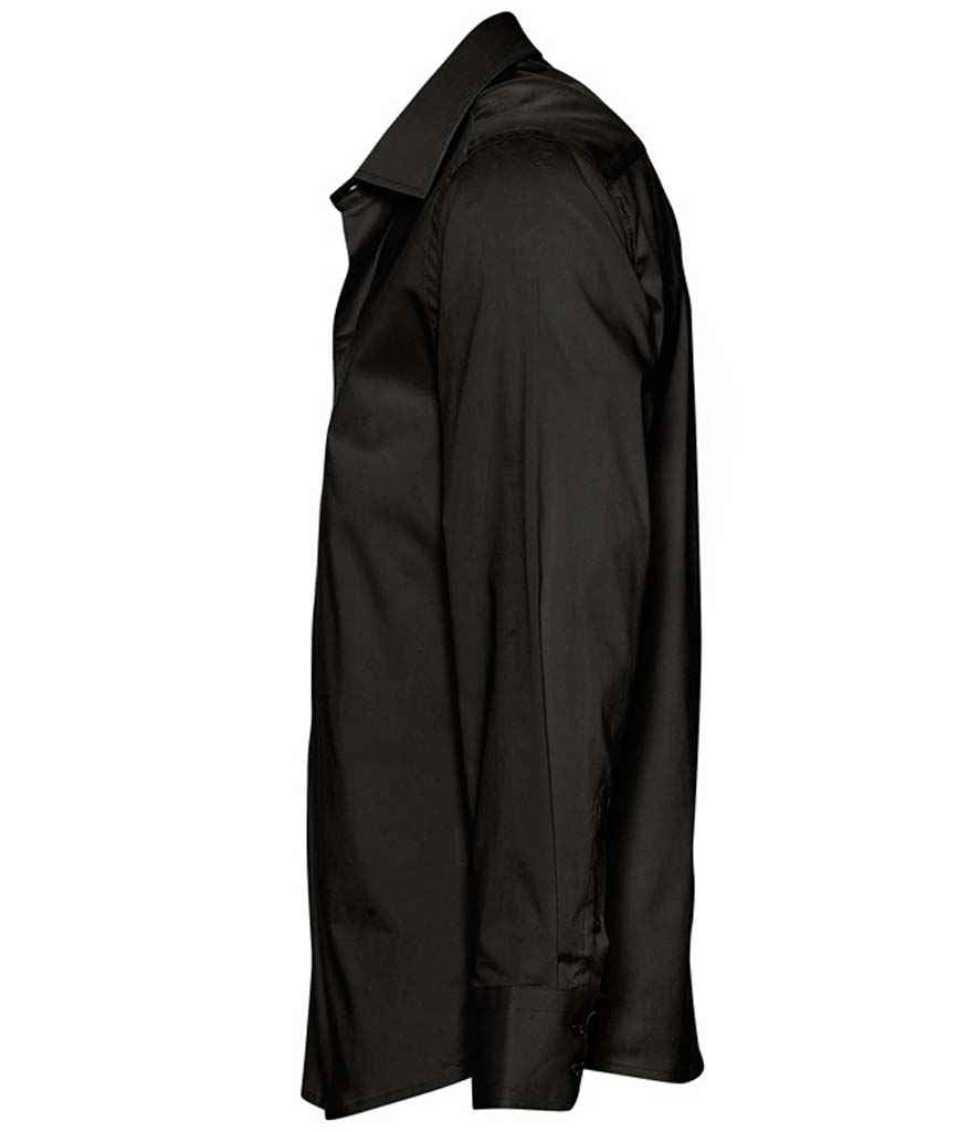 17000 SOL'S Brighton Long Sleeve Fitted Shirt