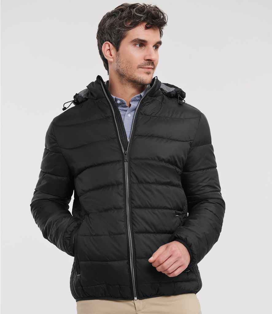 440M Russell Hooded Nano Padded Jacket