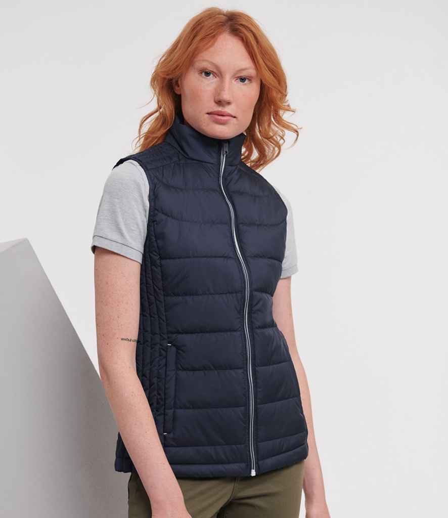 441F Russell Ladies Nano Padded Bodywarmer