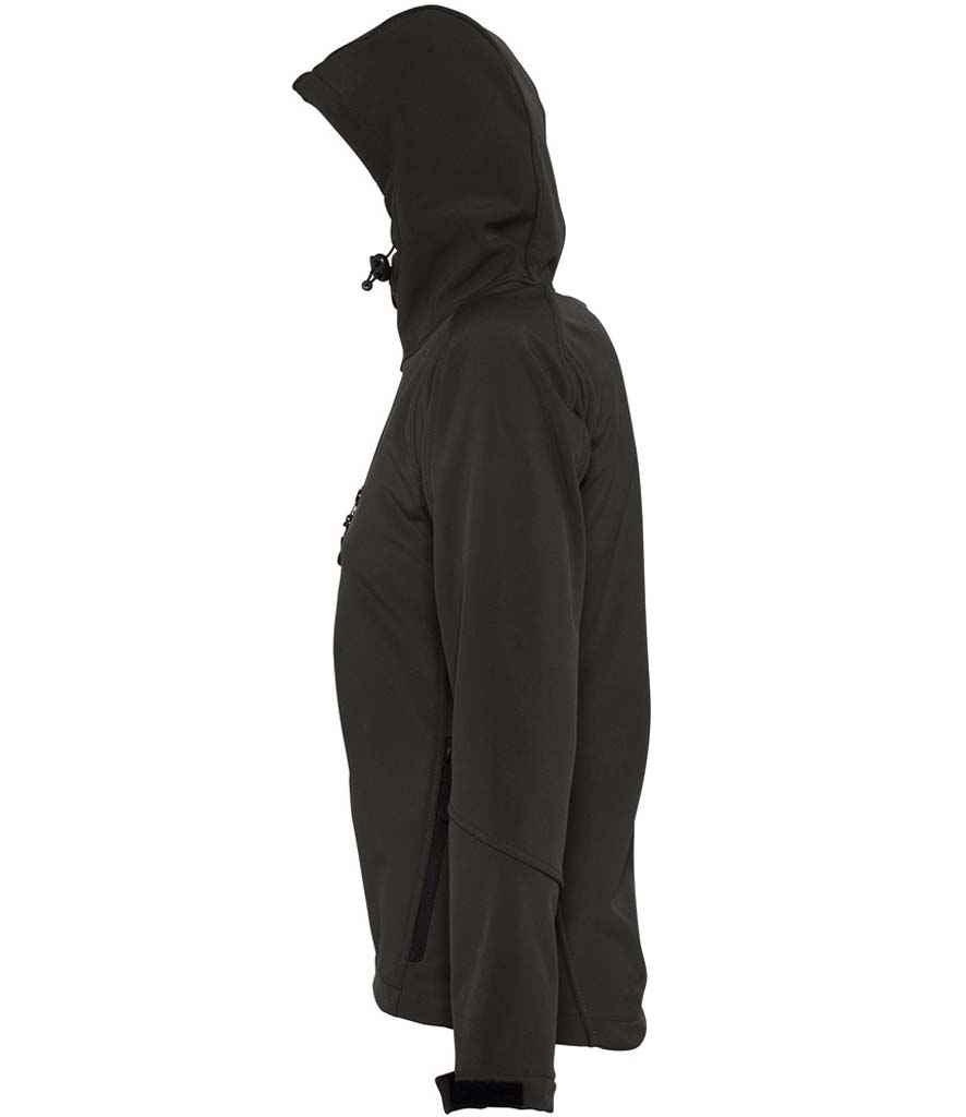 46802 SOL'S Ladies Replay Hooded Soft Shell Jacket