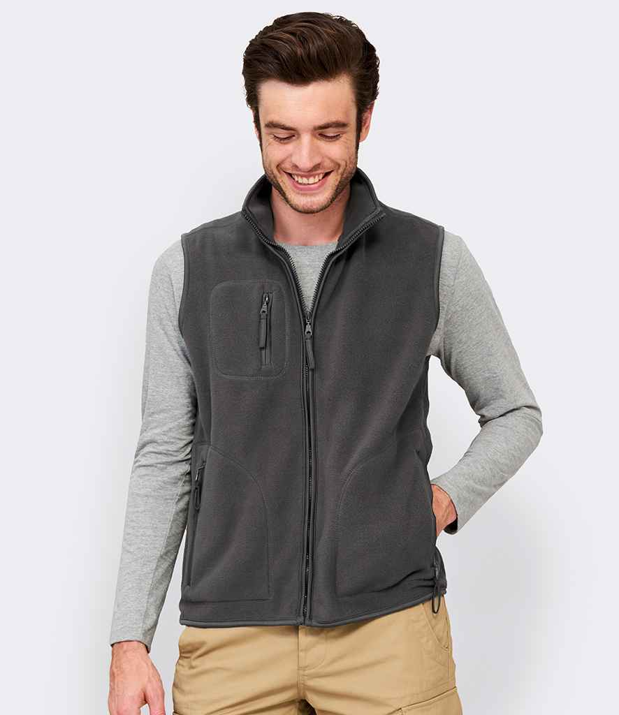 51000 SOL'S Unisex Norway Fleece Bodywarmer