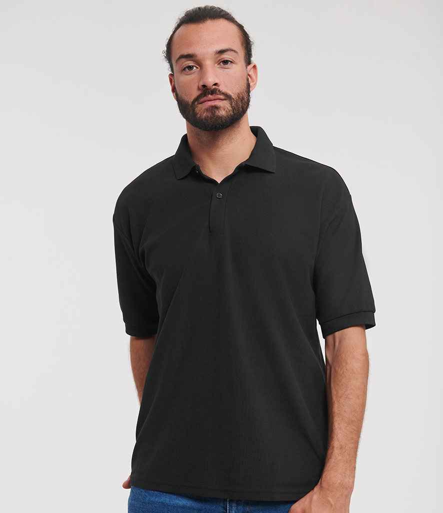 539M Russell Poly/Cotton Piqué Polo Shirt