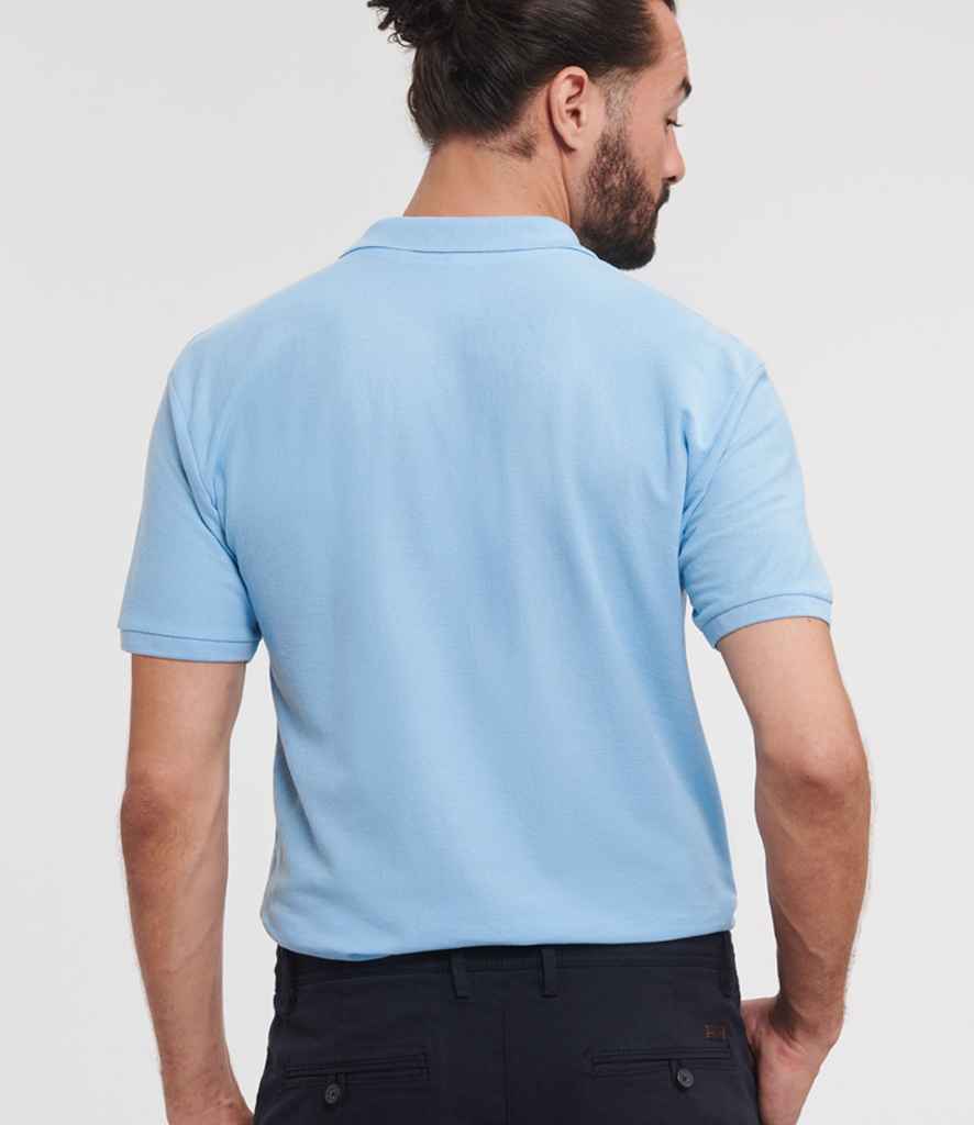 570M Russell Authentic Eco Piqué Polo Shirt