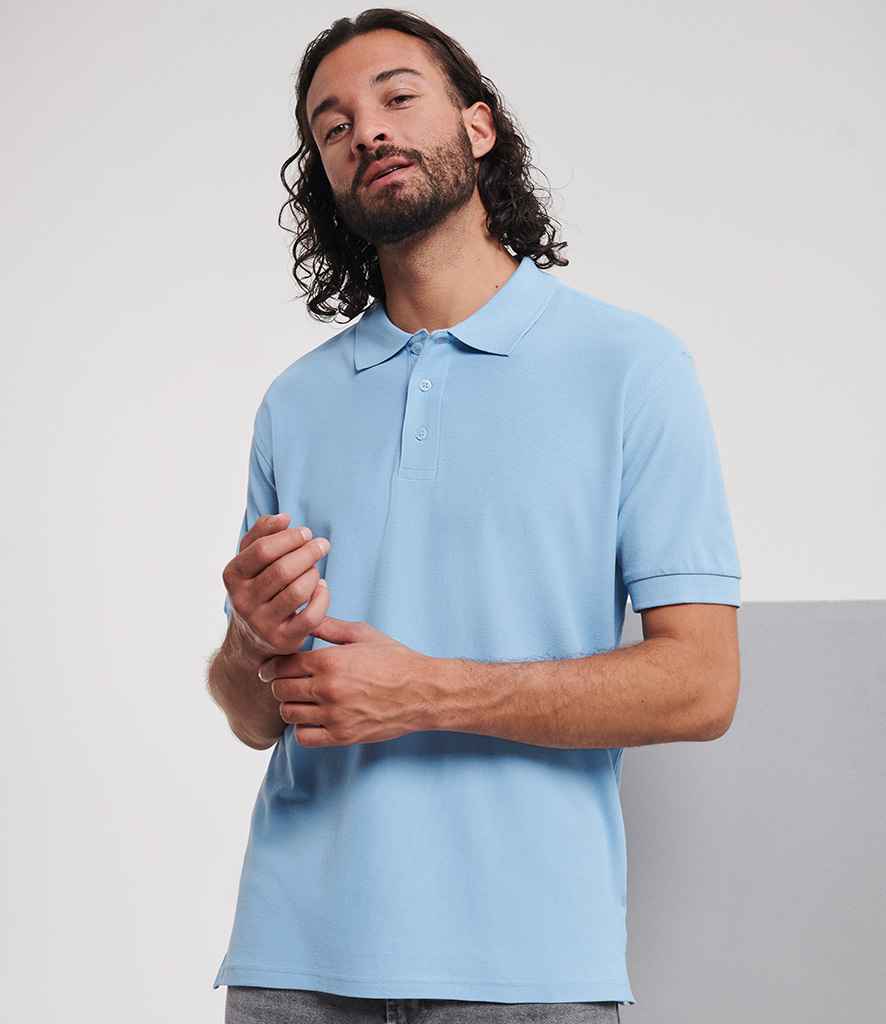 577M Russell Ultimate Cotton Piqué Polo Shirt