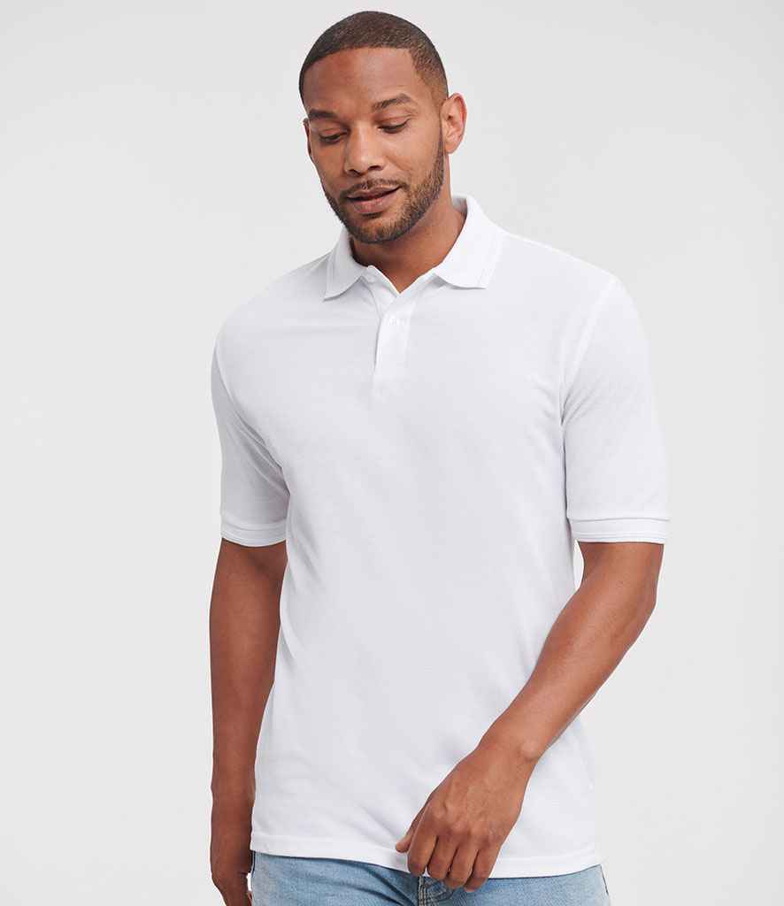 599M Russell Hardwearing Poly/Cotton Piqué Polo Shirt