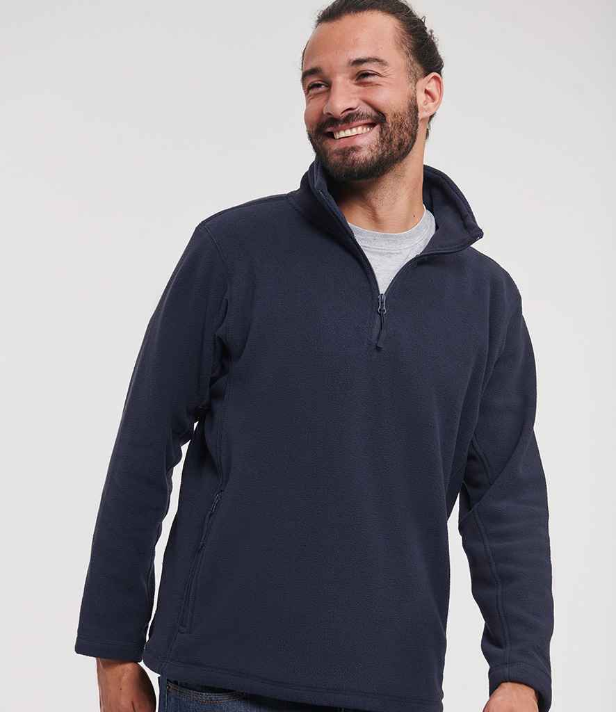 874M Russell Zip Neck Outdoor Fleece