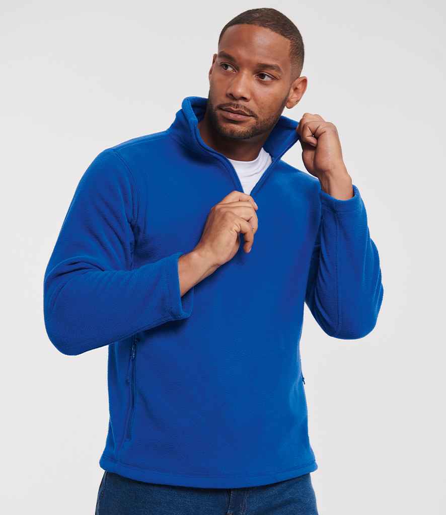 874M Russell Zip Neck Outdoor Fleece