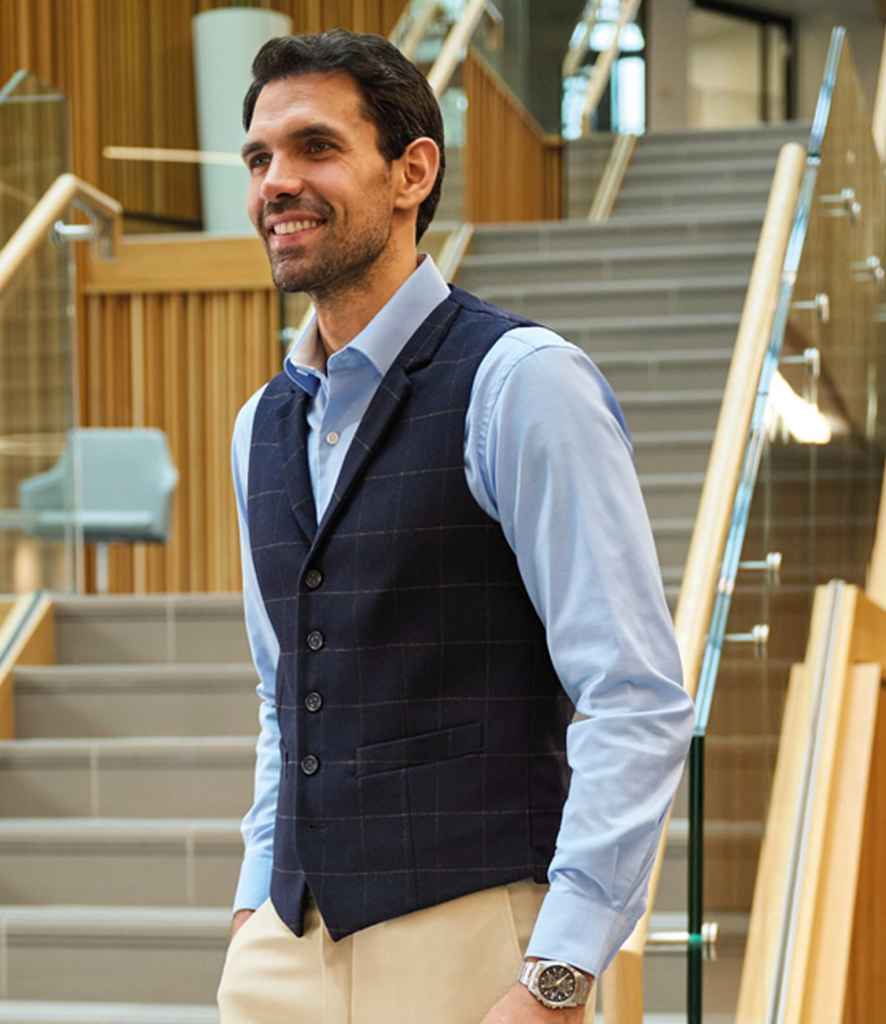 BK520 Brook Taverner Memphis Tweed Waistcoat