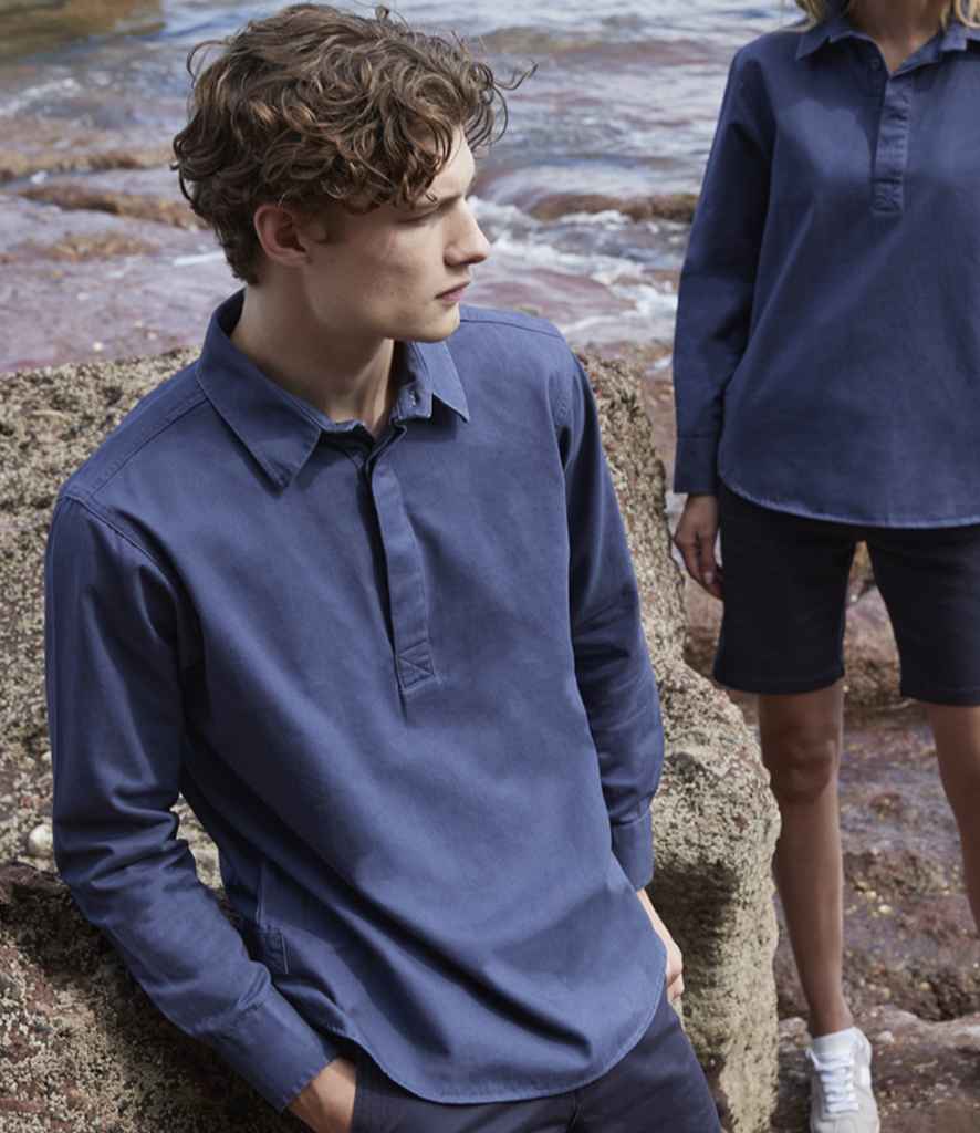 FR050 Front Row Pullover Drill Shirt