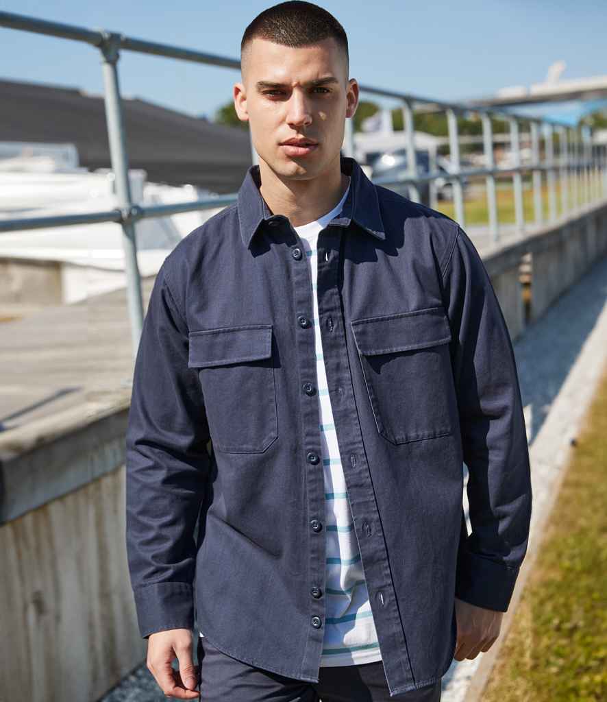 FR054 Front Row Drill Overshirt