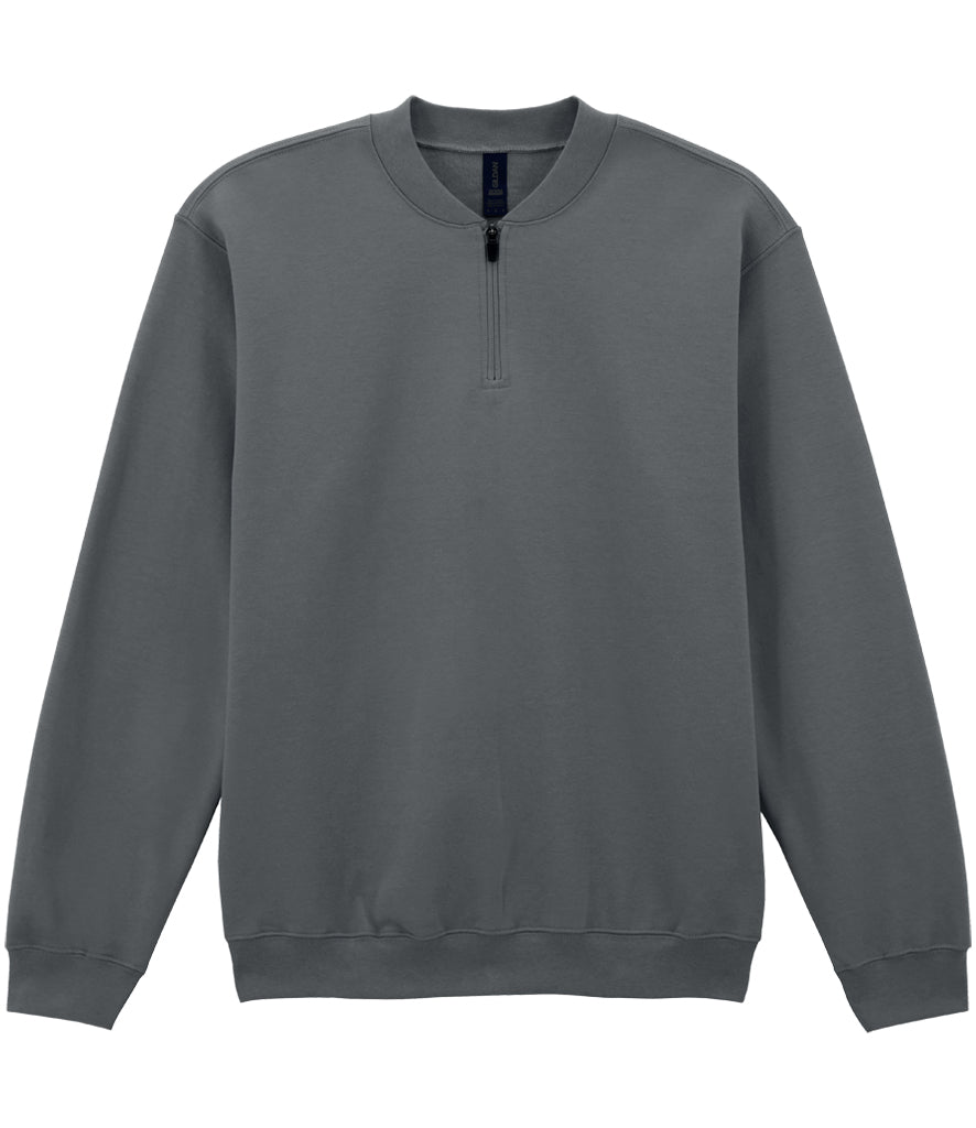 GD612 Gildan SoftStyle® Midweight Fleece 1/4 Zip Sweatshirt