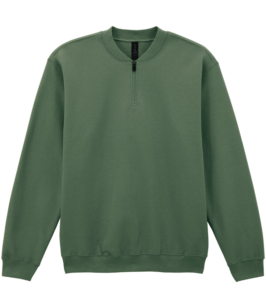 GD612 Gildan SoftStyle® Midweight Fleece 1/4 Zip Sweatshirt