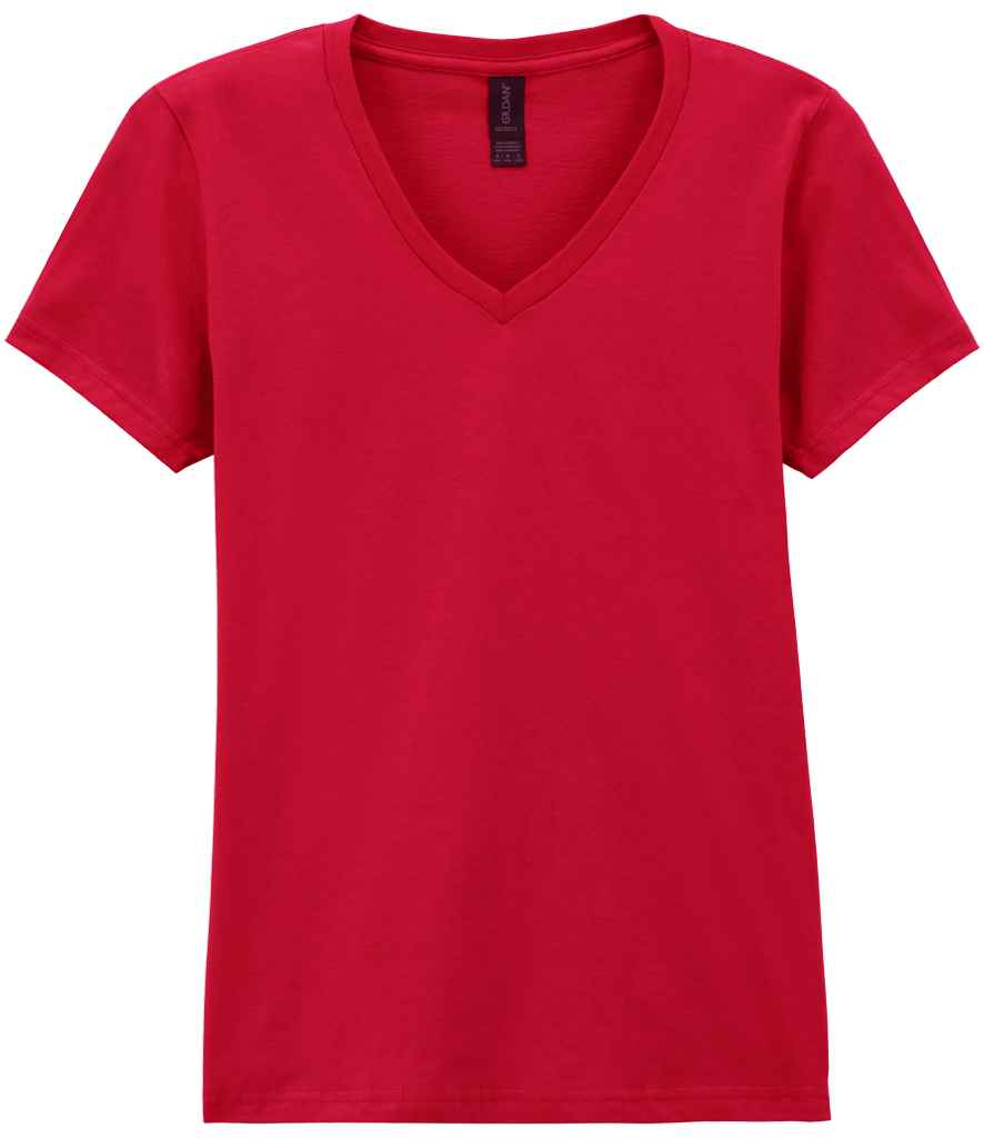 GD78 Gildan Ladies SoftStyle® V Neck T-Shirt