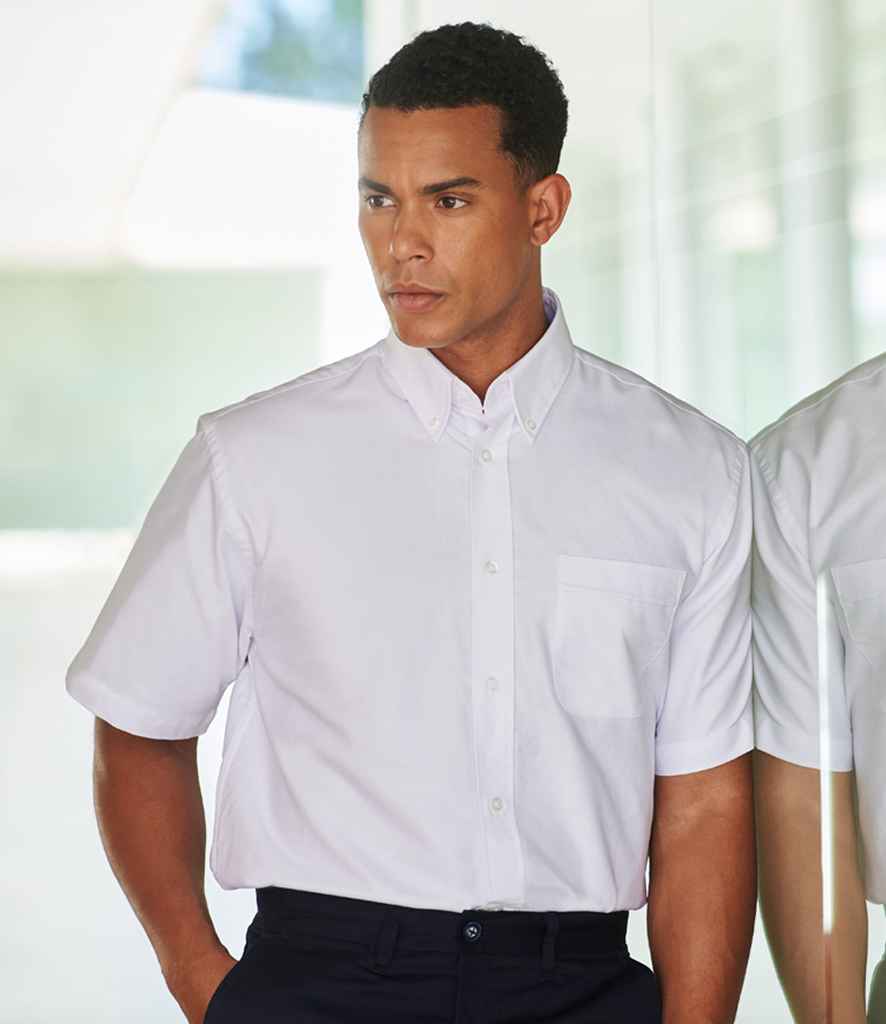 H515 Henbury Short Sleeve Classic Oxford Shirt