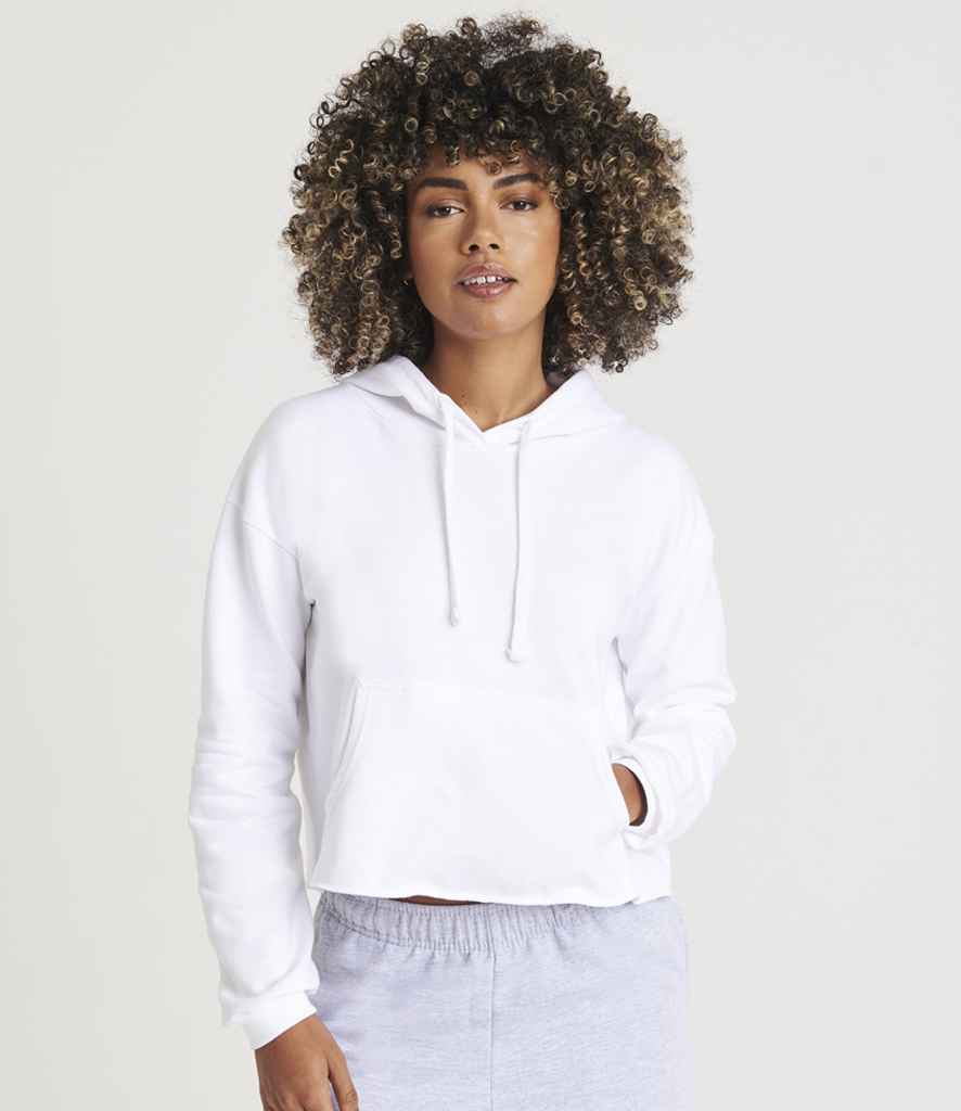 JH016 AWDis Ladies Cropped Hoodie