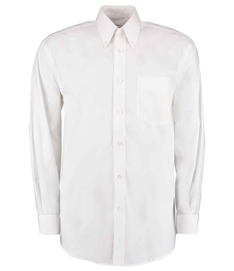 K105 Kustom Kit Premium Long Sleeve Classic Fit Oxford Shirt