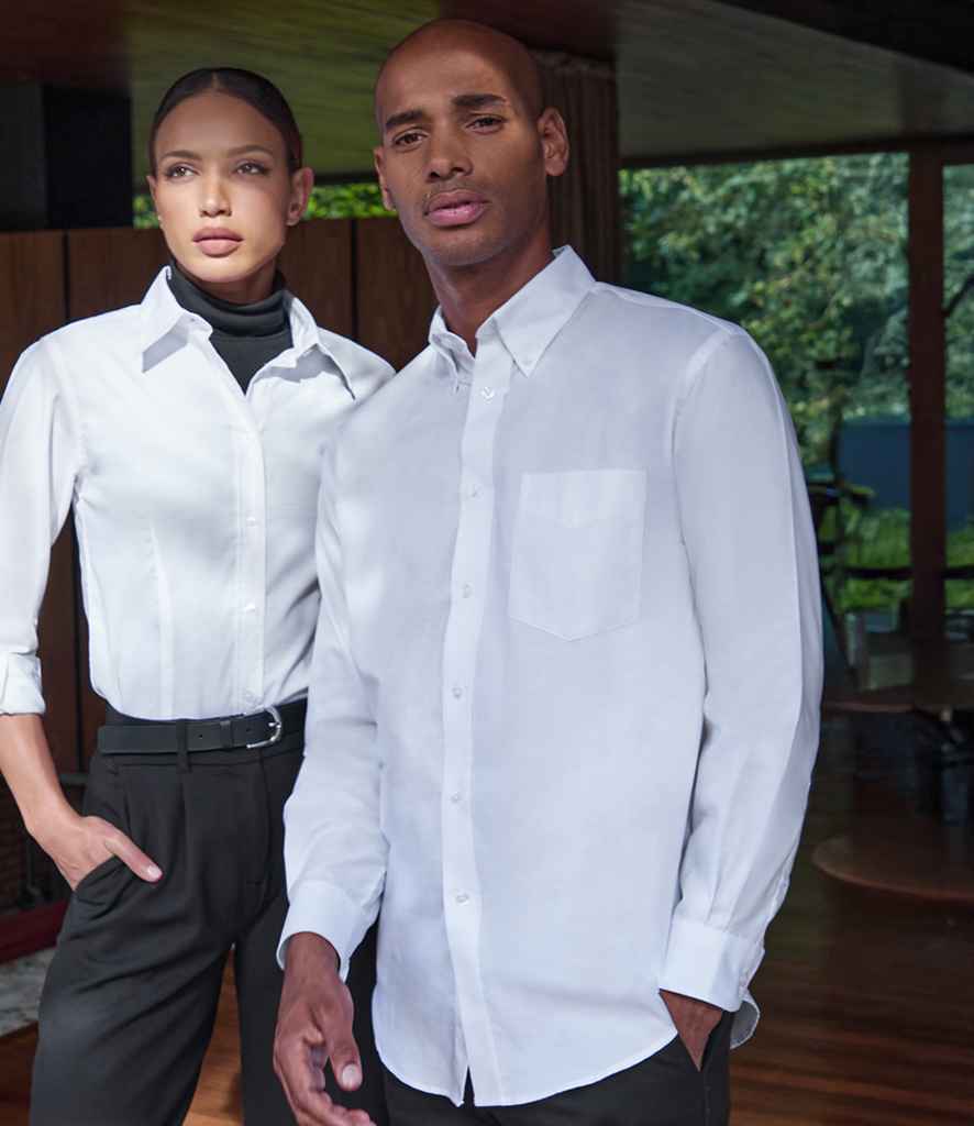 K351 Kustom Kit Long Sleeve Classic Fit Workwear Oxford Shirt