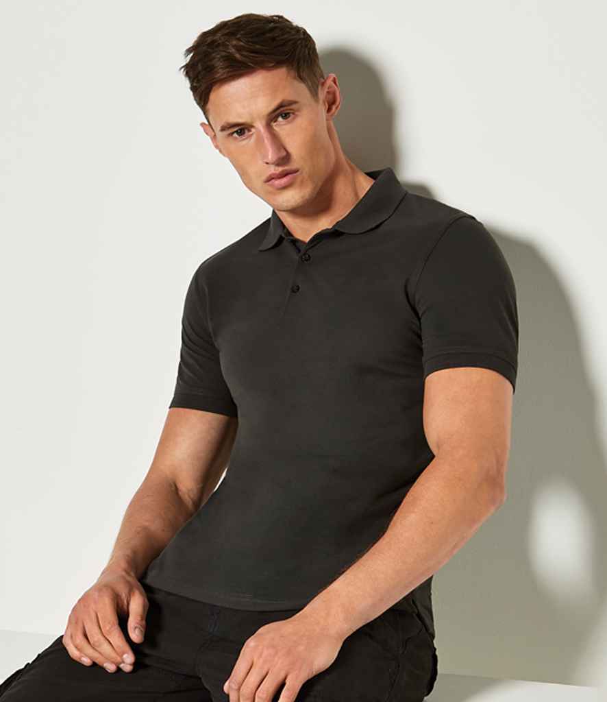 K408 Kustom Kit Klassic Heavy Slim Fit Piqué Polo Shirt