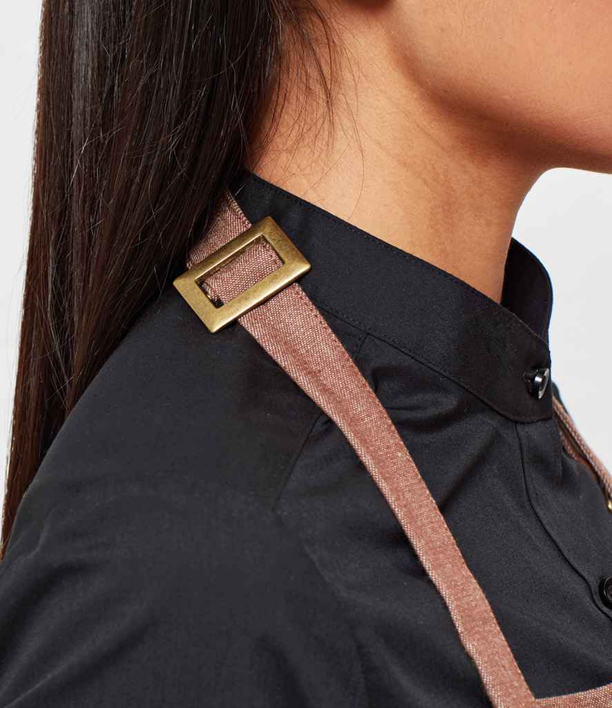 PR113 Premier Fairtrade Organic Cotton Denim Bib Apron