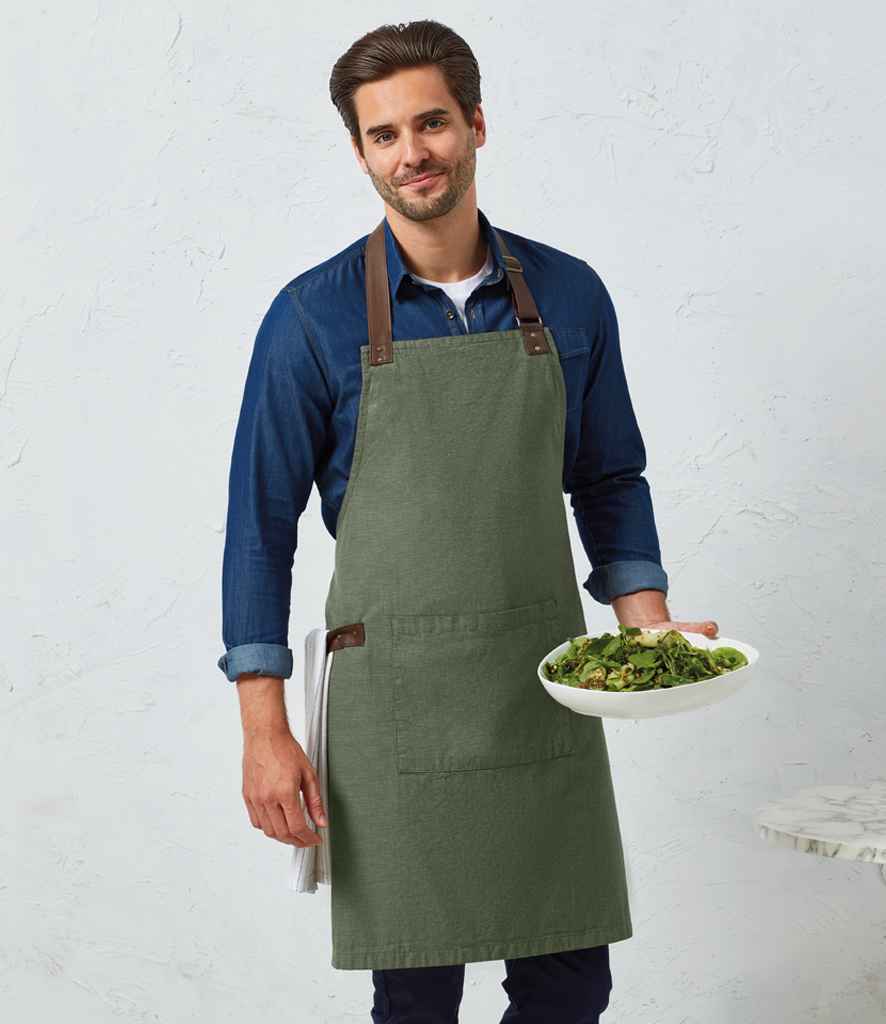 PR144 Premier Annex Oxford Bib Apron