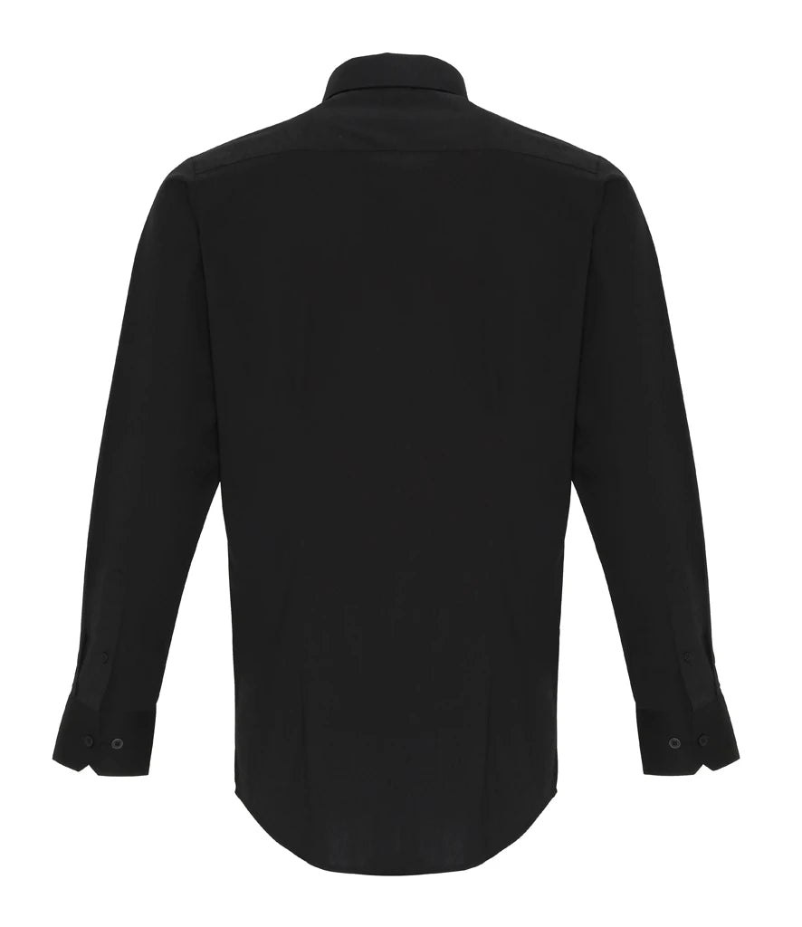 PR244 Premier Long Sleeve Stretch Fit Poplin Shirt