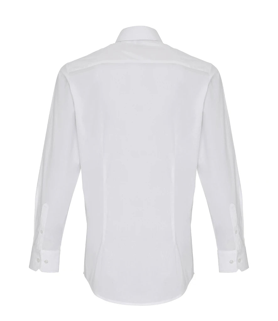 PR244 Premier Long Sleeve Stretch Fit Poplin Shirt