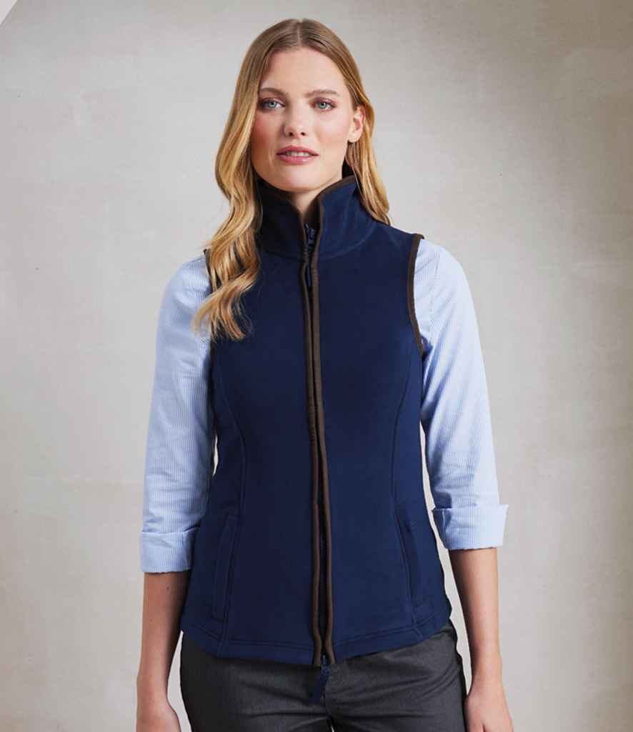 PR804 Premier Ladies Artisan Fleece Gilet