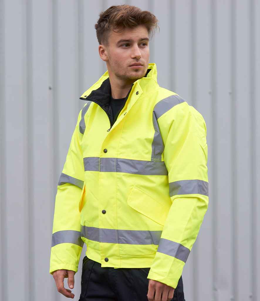 PW001 Portwest Hi-Vis Bomber Jacket