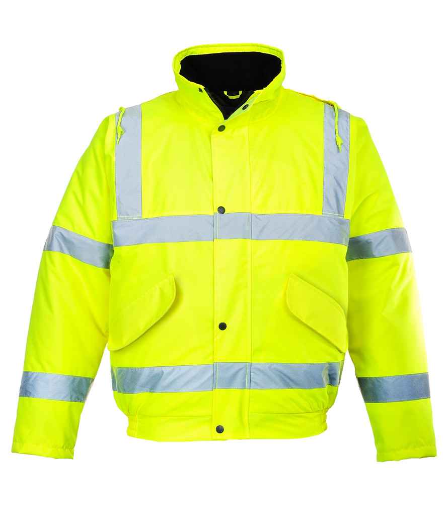 PW001 Portwest Hi-Vis Bomber Jacket