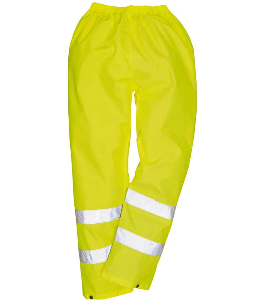 PW012 Portwest Hi-Vis Rain Trousers