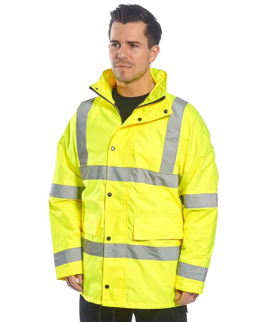PW014 Portwest Hi-Vis 4-in-1 Traffic Jacket