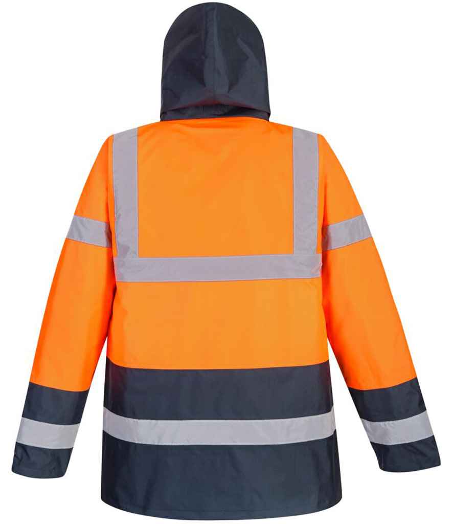 PW025 Portwest Hi-Vis Contrast Traffic Jacket