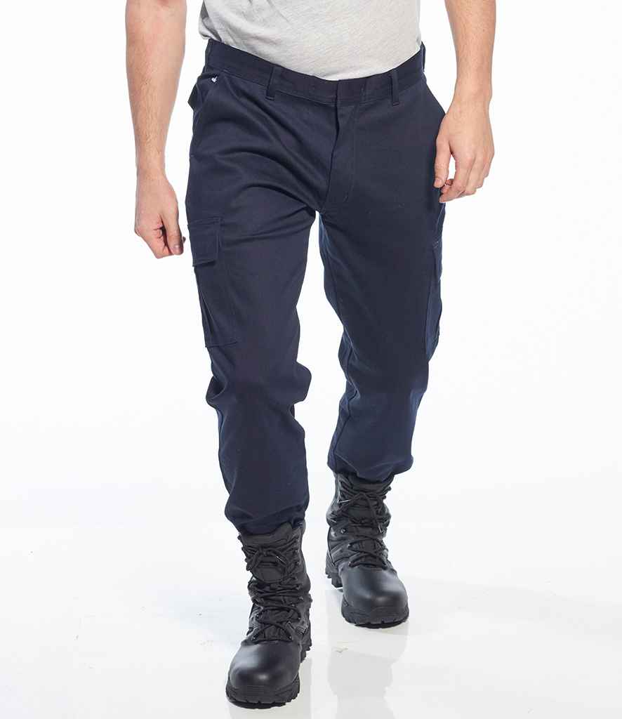 PW1201 Portwest Stretch Slim Combat Trousers