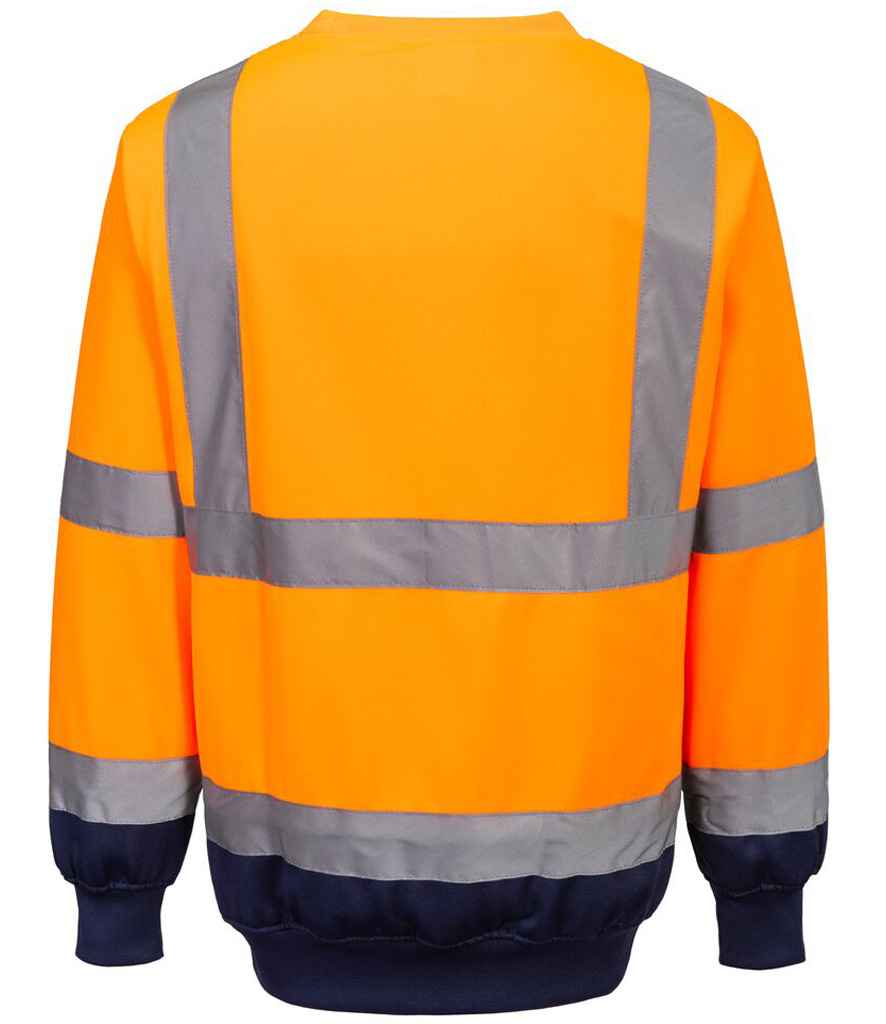PW668 Portwest Hi-Vis Two Tone Sweatshirt