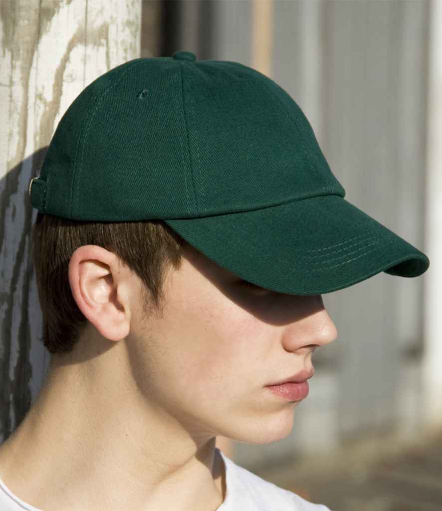 RC024 Result Low Profile Heavy Brushed Cotton Cap