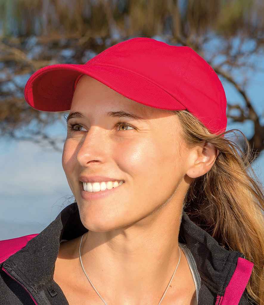 RC024 Result Low Profile Heavy Brushed Cotton Cap