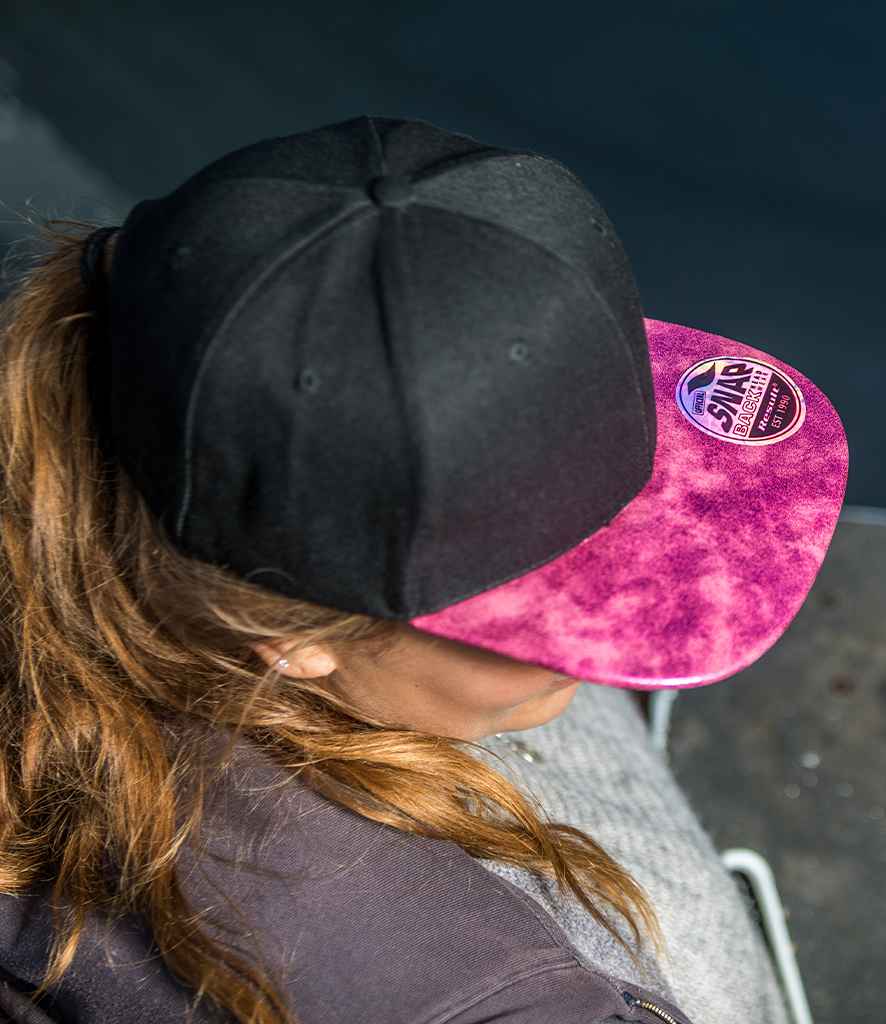 RC087 Result Bronx Glitter Snapback Cap