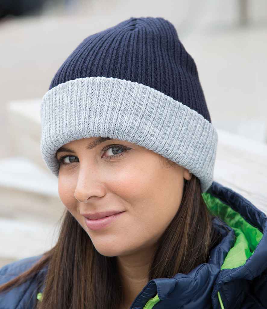 RC378 Result Double Layer Knitted Hat