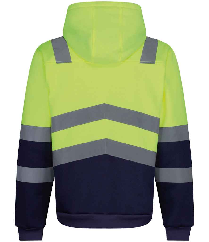 RG485 Regatta High Visibility Pro Full Zip Hoodie