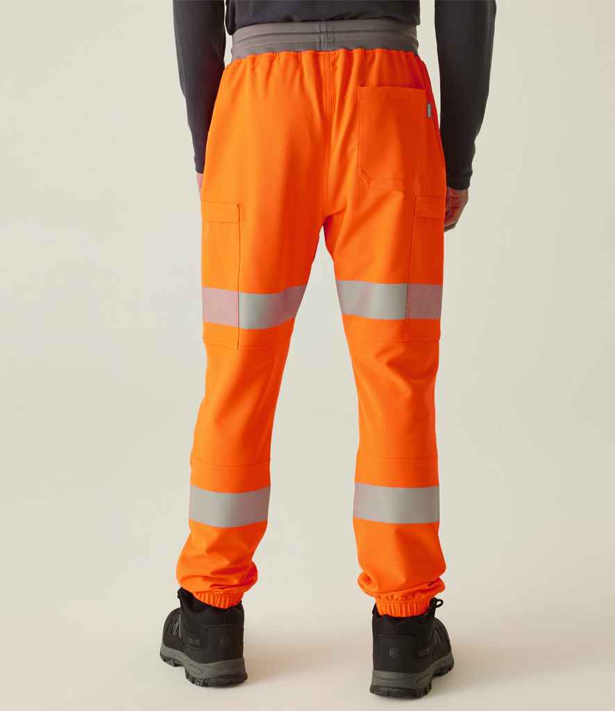 RG536 Regatta High Visibility Prolite Stretch Jog Pants