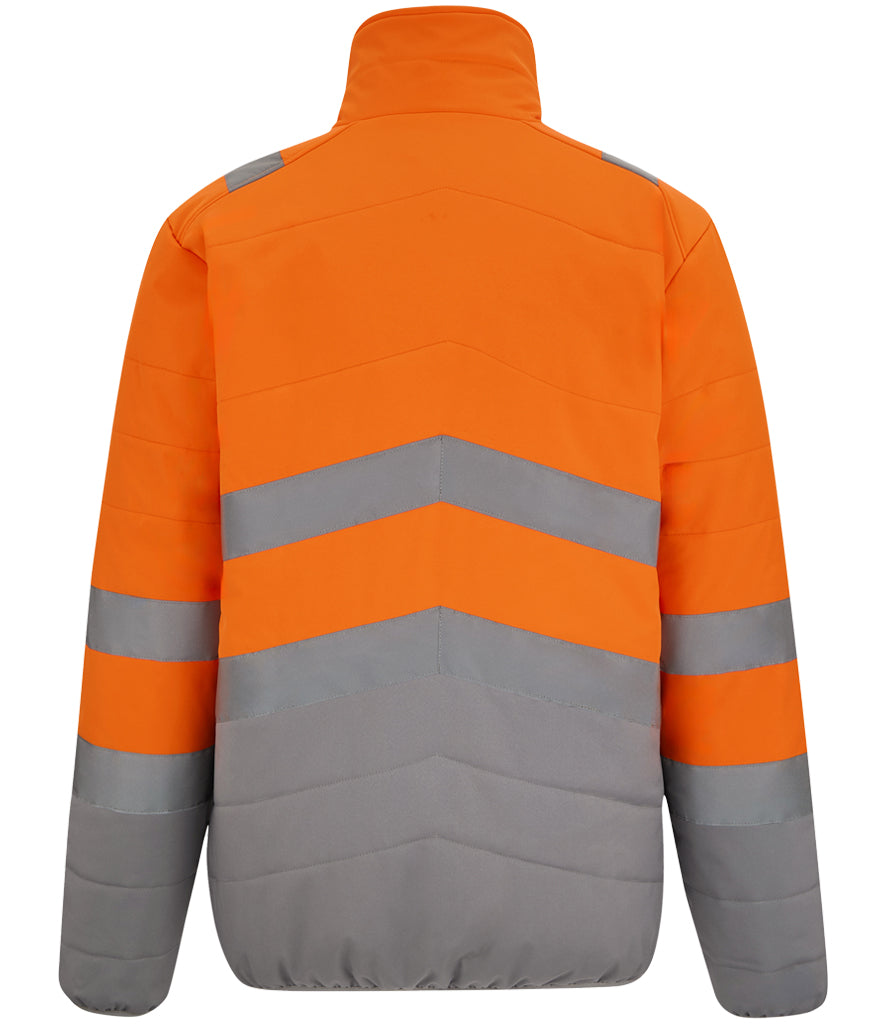 RG548 Regatta High Visibility Two Tone Thermal Baffle Jacket