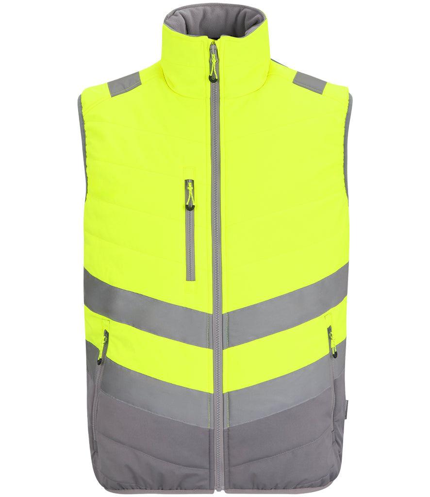 RG549 Regatta High Visibility Two Tone Thermal Baffle Bodywarmer